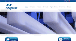 Desktop Screenshot of nitaplast.com.br